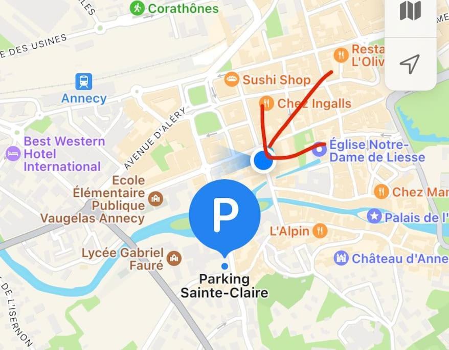 La Petite Venise Des Alpes, Ultra Centre 1 A 5 Pers Apartment Annecy Ngoại thất bức ảnh